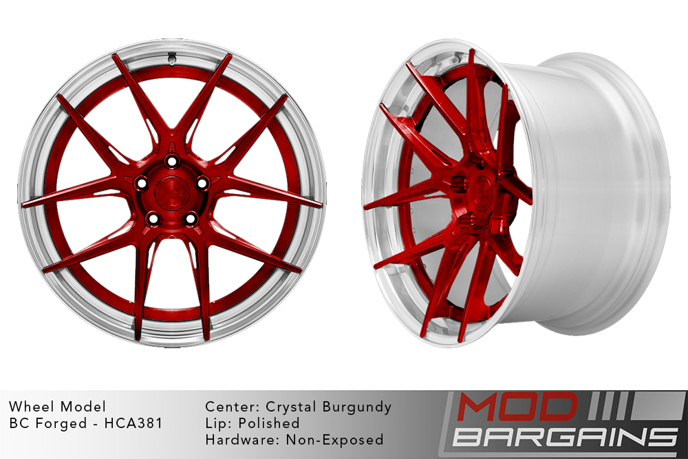 BC Forged HCA381 / HCA381S Modular Wheels 18-22 Inch - All